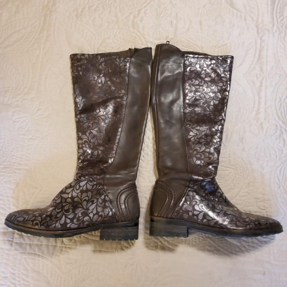 Felmini Designer Leather Boots 7 - Picture 1 of 11